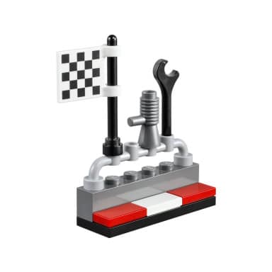 LEGO 10673 Juniors Wyścigi samochodowe – zdjęcie