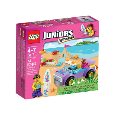 LEGO 10677 Juniors Wycieczka na plażę – zdjęcie