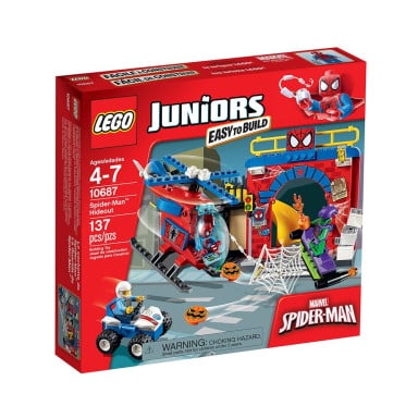 LEGO 10687 Juniors Kryjówka Spider-Mana – zdjęcie