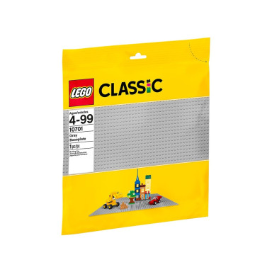 LEGO 10701 Classic Szara płytka konstrukcyjna – zdjęcie