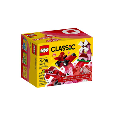 LEGO 10707 Classic Czerwony zestaw kreatywny – zdjęcie