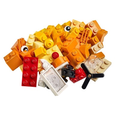LEGO 10709 Classic Pomarańczowy zestaw kreatywny – zdjęcie