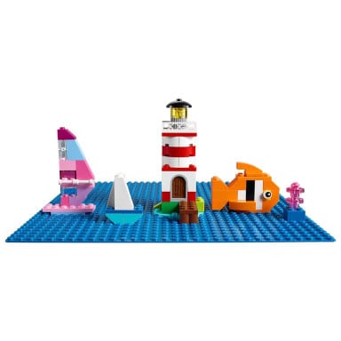 LEGO 10714 Classic Niebieska płytka konstrukcyjna – zdjęcie