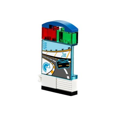 LEGO 10731 Juniors Symulator wyścigu Cruz Ramirez – zdjęcie
