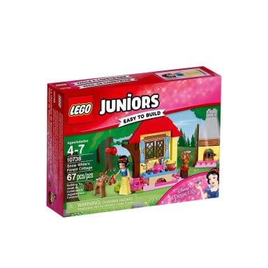 LEGO 10738 Juniors Leśna chata Królewny Śnieżki – zdjęcie
