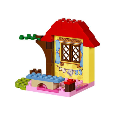LEGO 10738 Juniors Leśna chata Królewny Śnieżki – zdjęcie