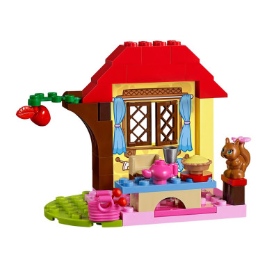 LEGO 10738 Juniors Leśna chata Królewny Śnieżki – zdjęcie