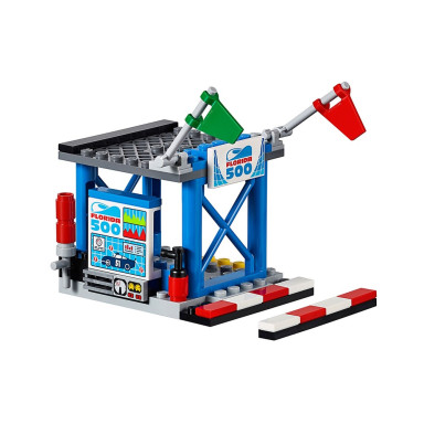 LEGO 10745 Juniors Finałowy wyścig Florida 500 – zdjęcie