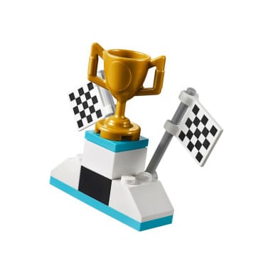LEGO 10745 Juniors Finałowy wyścig Florida 500 – zdjęcie