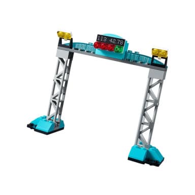LEGO 10745 Juniors Finałowy wyścig Florida 500 – zdjęcie