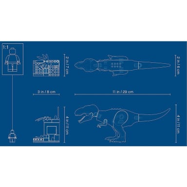 LEGO 10758 Juniors T. rex na wolności – zdjęcie
