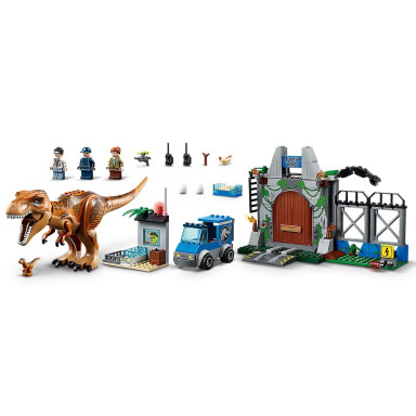 LEGO 10758 Juniors T. rex na wolności – zdjęcie