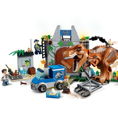 LEGO 10758 Juniors T. rex na wolności – zdjęcie