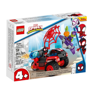 LEGO 10781 Marvel Miles Morales: Technotrójkołowiec Spider-Mana – zdjęcie