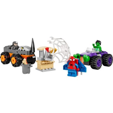 LEGO 10782 Marvel Hulk kontra Rhino — starcie pojazdów