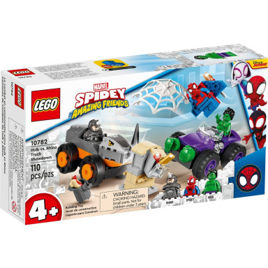 LEGO 10782 Marvel Hulk kontra Rhino — starcie pojazdów – zdjęcie