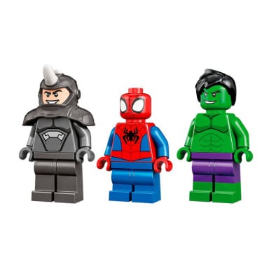 LEGO 10782 Marvel Hulk kontra Rhino — starcie pojazdów – zdjęcie
