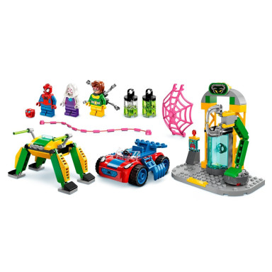 LEGO 10783 Marvel Spider-Man w laboratorium Doca Ocka – zdjęcie