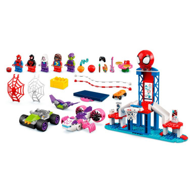 LEGO 10784 Marvel Relaks w kryjówce Spider-Mana – zdjęcie