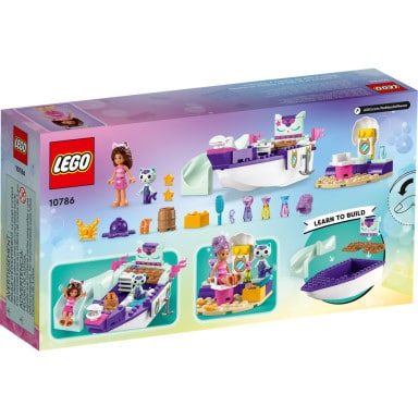 LEGO 10786 Koci domek Gabi Statek i spa Gabi i Syrenkotki – zdjęcie