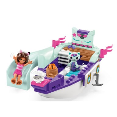 LEGO 10786 Koci domek Gabi Statek i spa Gabi i Syrenkotki – zdjęcie