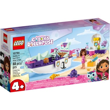 LEGO 10786 Koci domek Gabi Statek i spa Gabi i Syrenkotki – zdjęcie