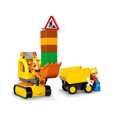 LEGO 10812 Duplo Ciężarówka i koparka gąsienicowa – zdjęcie