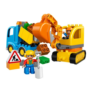LEGO 10812 Duplo Ciężarówka i koparka gąsienicowa – zdjęcie