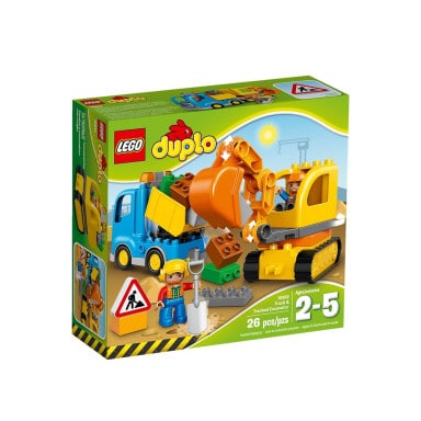 LEGO 10812 Duplo Ciężarówka i koparka gąsienicowa – zdjęcie