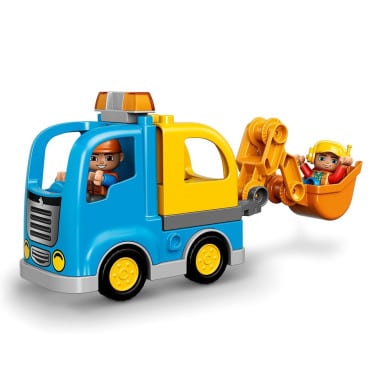 LEGO 10812 Duplo Ciężarówka i koparka gąsienicowa – zdjęcie