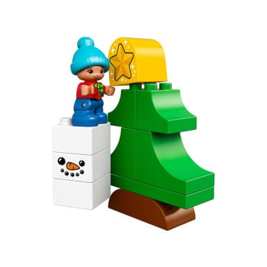LEGO 10837 Duplo Zimowe ferie Świętego Mikołaja – zdjęcie