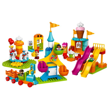 LEGO 10840 Duplo Duże wesołe miasteczko – zdjęcie