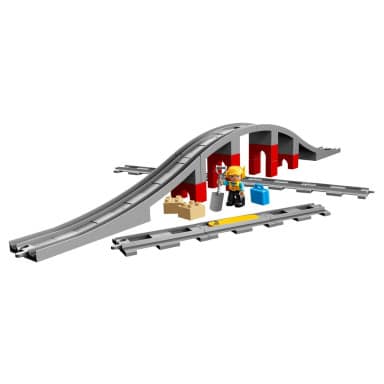 LEGO 10872 Duplo Tory kolejowe i wiadukt – zdjęcie
