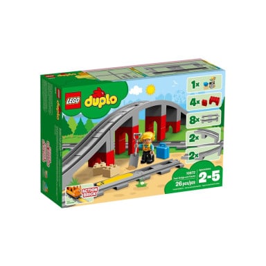LEGO 10872 Duplo Tory kolejowe i wiadukt – zdjęcie
