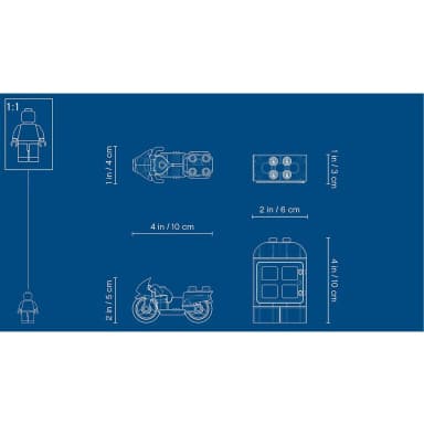 LEGO 10900 Duplo Motocykl policyjny – zdjęcie
