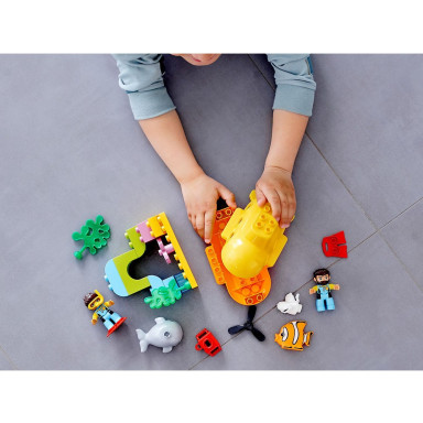 LEGO 10910 Duplo Przygoda w łodzi podwodnej – zdjęcie