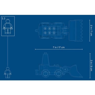 LEGO 10930 Duplo Buldożer – zdjęcie