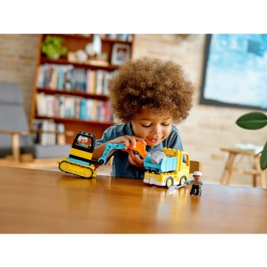 LEGO 10931 Duplo Ciężarówka i koparka gąsienicowa – zdjęcie
