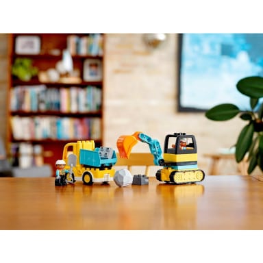 LEGO 10931 Duplo Ciężarówka i koparka gąsienicowa – zdjęcie