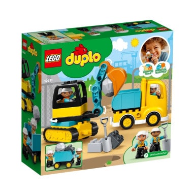 LEGO 10931 Duplo Ciężarówka i koparka gąsienicowa – zdjęcie