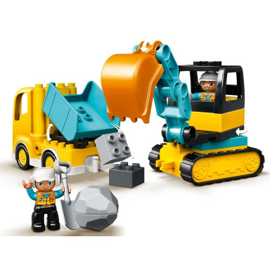 LEGO 10931 Duplo Ciężarówka i koparka gąsienicowa – zdjęcie