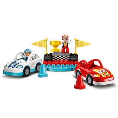 LEGO 10947 Duplo Samochody wyścigowe – zdjęcie