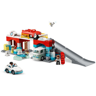 LEGO 10948 Duplo Parking piętrowy i myjnia samochodowa – zdjęcie