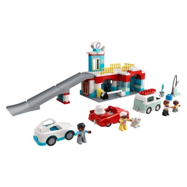 LEGO 10948 Duplo Parking piętrowy i myjnia samochodowa – zdjęcie