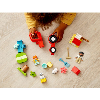 LEGO 10950 Duplo Traktor i zwierzęta gospodarskie – zdjęcie