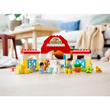 LEGO 10951 Duplo Stadnina i kucyki – zdjęcie