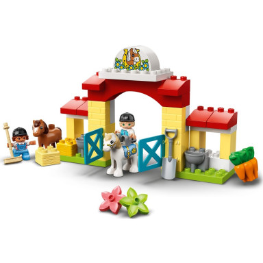 LEGO 10951 Duplo Stadnina i kucyki – zdjęcie