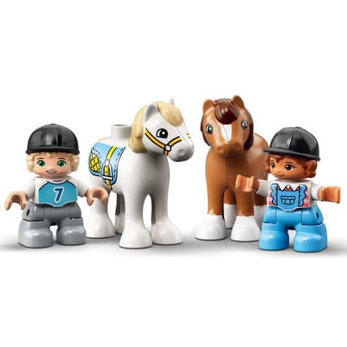 LEGO 10951 Duplo Stadnina i kucyki – zdjęcie