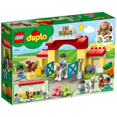 LEGO 10951 Duplo Stadnina i kucyki – zdjęcie