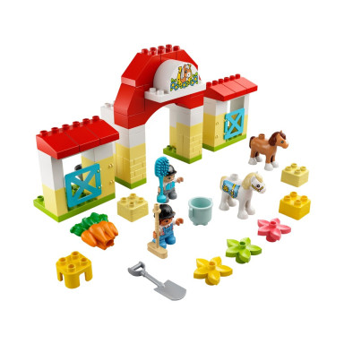 LEGO 10951 Duplo Stadnina i kucyki – zdjęcie